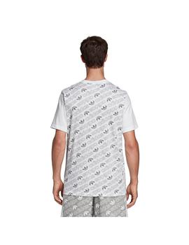 Camiseta adidas Monogram Hombre Blanca