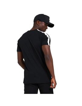 Camiseta Hombre New Era Sleeve Taping Negra