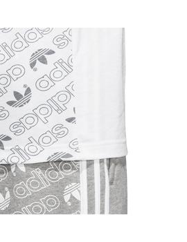 Camiseta adidas Monogram Hombre Blanca