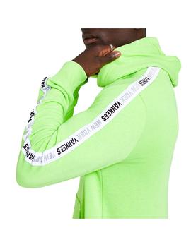 Sudadera Hombre New Era Sleeve Taping Verde