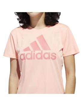 Camiseta Mujer adidas Bos Logo Coral