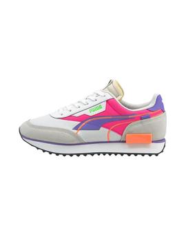 Zapatilla Mujer Puma Future Rider Twofold SD Gris