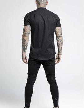 Camisa SikSilk Negra Hombre