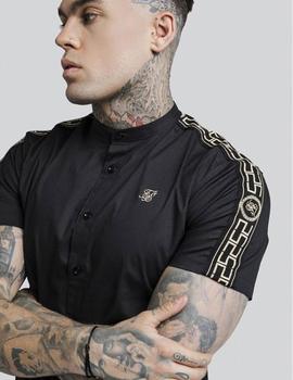 Camisa SikSilk Negra Hombre