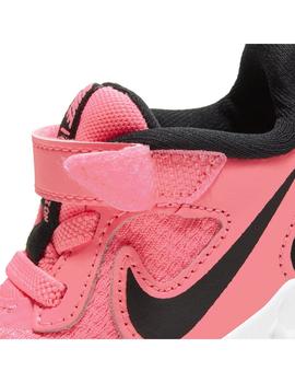 Zapatilla Niña Nike Revolution Rosa Fluor
