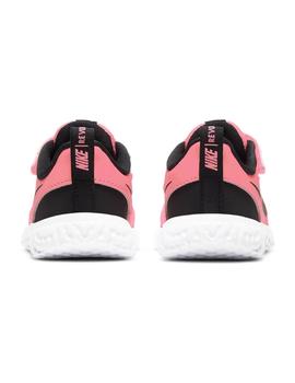 Zapatilla Niña Nike Revolution Rosa Fluor