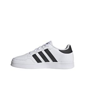 Zapatilla Niño adidas Breaknet Blanca Negra