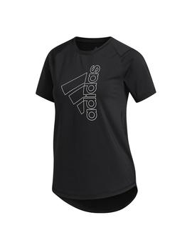 Camiseta Mujer adidas Tech Bos Nera