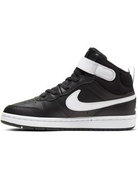 Zapatilla Unisex Nike Court Borough Mid 2 Negro