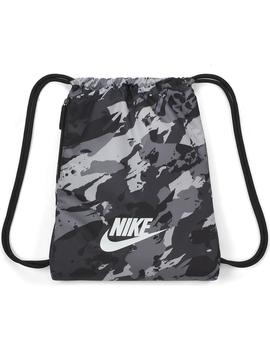 Gymsack Unisex Nike Heritage Camuflaje/Gris