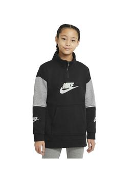 Sudadera Niña Nike Nsw Negra