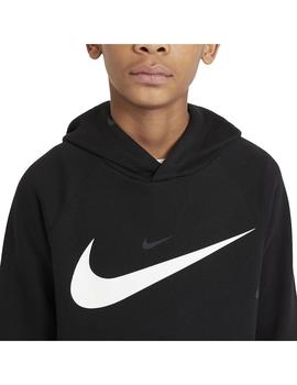 Sudaderas Niño Nike Swoosh Negra