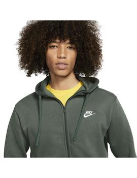 Sudadera Hombre Nike Sportswear Club Fleece Verde
