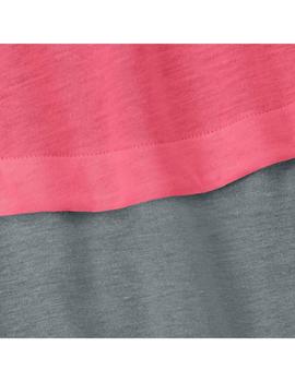 Camiseta Niña Nike Dry Trophy Rosa/Gris