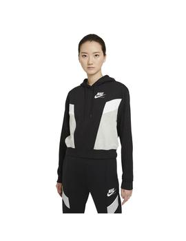 Sudadera Mujer Nike Sportswear Heritage Negra