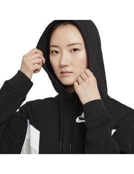 Sudadera Mujer Nike Sportswear Heritage Negra