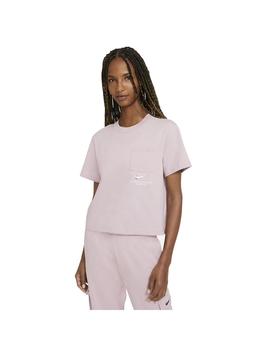 Camiseta Mujer Nike NSW Swoosh Rosa