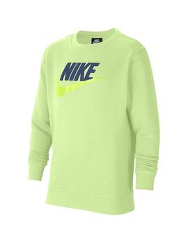 Sudadera Niño Nike Club+ Verde