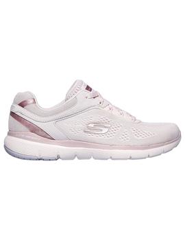 Zapatilla Mujer Skechers Flex Appeal. 3.0 Rosa