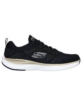 Zapatilla Hombre Skechers Ultra Groov. Negro