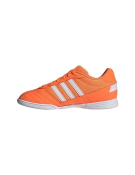 Bota Sala Niño adidas Super sala Naranja Fluor