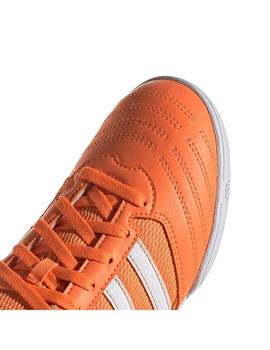 Bota Sala Niño adidas Super sala Naranja Fluor