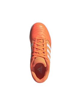 Bota Sala Niño adidas Super sala Naranja Fluor