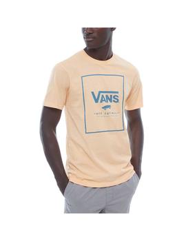 camisetas vans hombre naranja