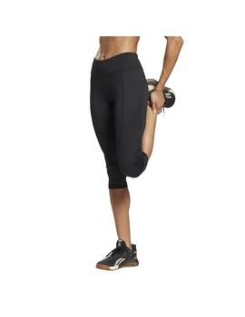 Malla Mujer Reebok Capri Negro