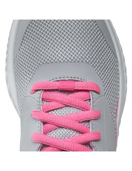 Zapatilla Niña Reebok Rush Runner Gris Rosa