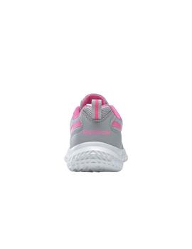 Zapatilla Niña Reebok Rush Runner Gris Rosa