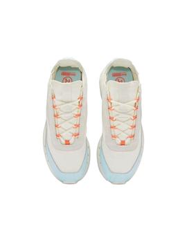 Zapatilla Mujer Reebok Legacy 83 Blanca Turquesa