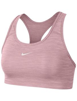 Sujetador Deportivo Mujer Nike Swoosh Rosa