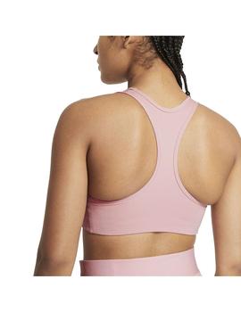 Sujetador Deportivo Mujer Nike Swoosh Rosa