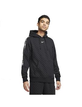 Sudadera Hombre Nike Sportswear Repeat Flc Negra