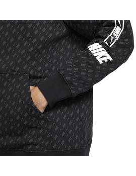 Sudadera Hombre Nike Sportswear Repeat Flc Negra