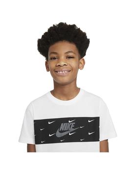 Camiseta Niño Nike Sportswear Blanca