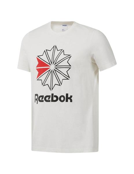 Línea de metal Escéptico Recuerdo Camiseta Reebok Classic Big Logo Hombre