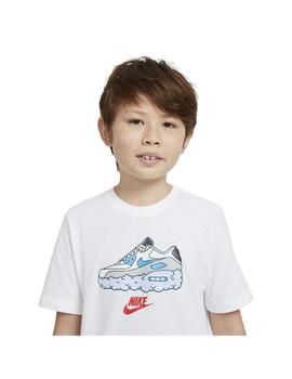 Camiseta Niño Nike Nsw Blanca