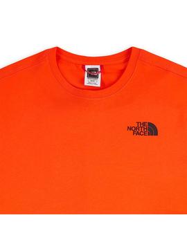 Camiseta Hombre The North Face Box Naranja