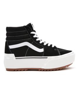 Zapatilla Mujer Vans SK8-Hi Stacked Negro