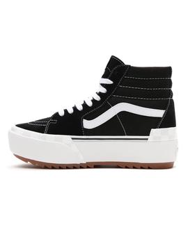 Zapatilla Mujer Vans SK8-Hi Stacked Negro