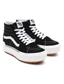 Zapatilla Mujer Vans SK8-Hi Stacked Negro