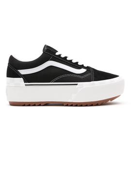 Zapatilla Mujer Vans Old Skool Stacked Negro