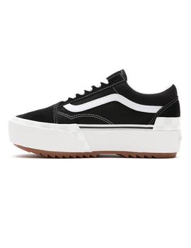 Zapatilla Mujer Vans Old Skool Stacked Negro