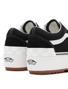 Zapatilla Mujer Vans Old Skool Stacked Negro