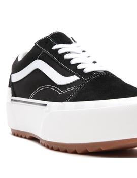 Zapatilla Mujer Vans Old Skool Stacked Negro