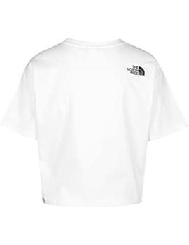 Camiseta Mujer The North Face Cropped Blanco