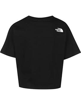 Camiseta Mujer The North Face Cropped Negra