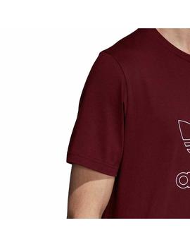 Camiseta Hombre adidas Outline